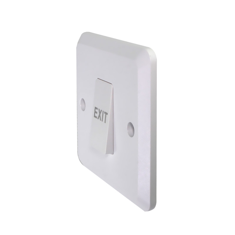 Plastic exit button