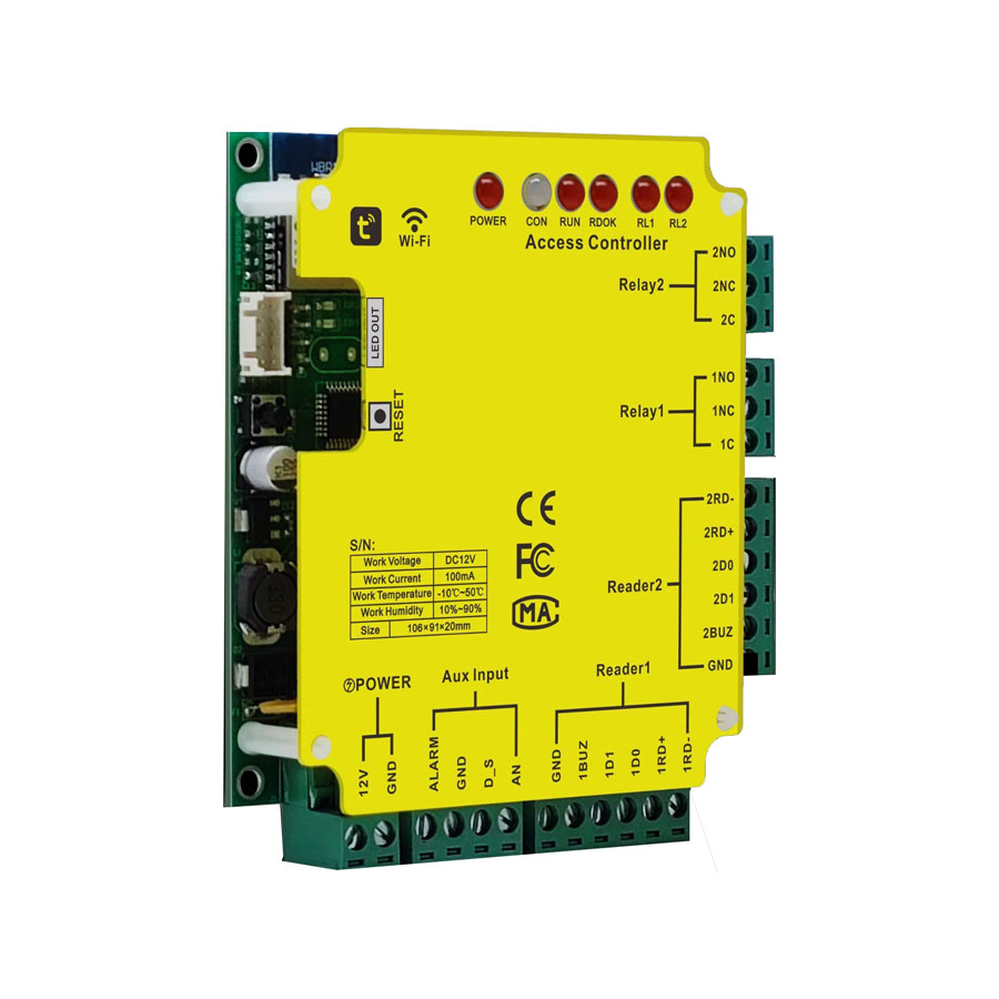 Tuya APP WIFI and Bluetooth Access Control Panel Support Smart Phone ...