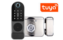 S201WT TUYA APP WIFI Fingerprint Intelligent Rim Lock